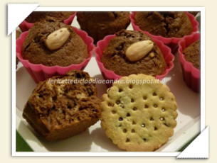 muffin al cioccolato con digestive